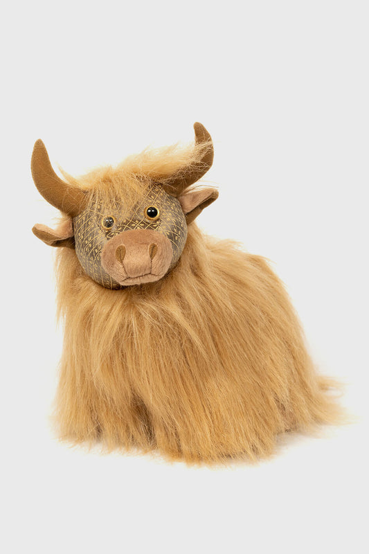 Fergus Highland Cow Doorstop