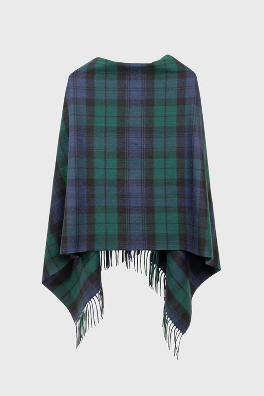 Black Watch Modern Poncho