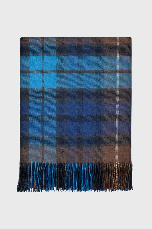Buchanan Blue Tartan Blanket