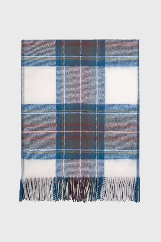 Stewart Blue Dress Tartan Blanket