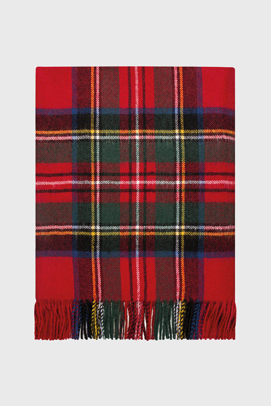 Stewart Royal Modern Tartan Blanket