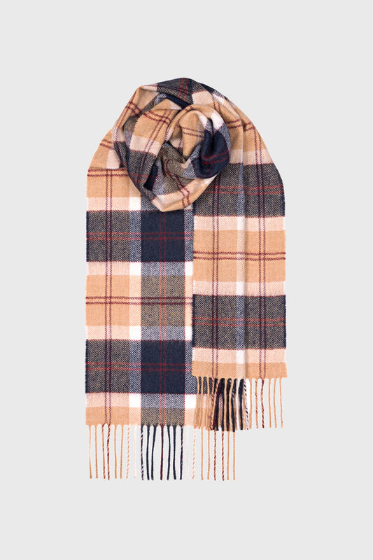 Bannockbane Navy Tartan Scarf