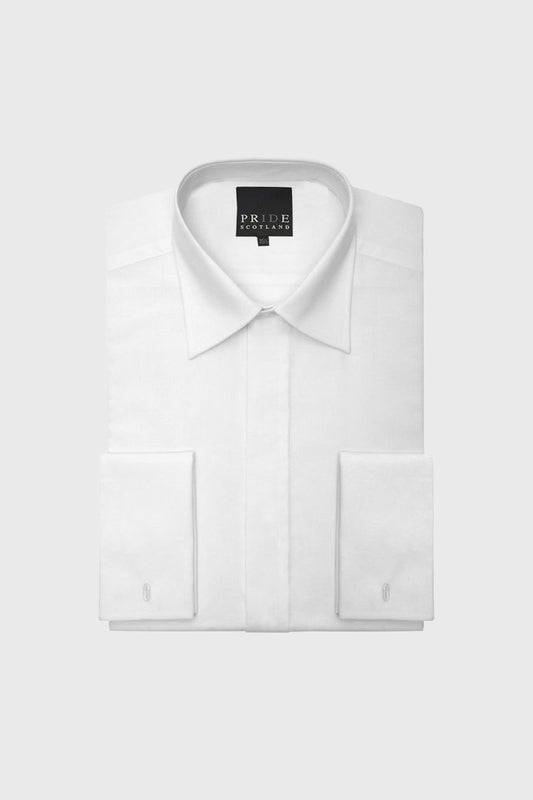 White Pride of Scotland Dress Shirt