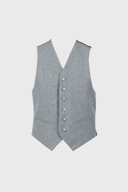 Light Grey Contemporary Waistcoat