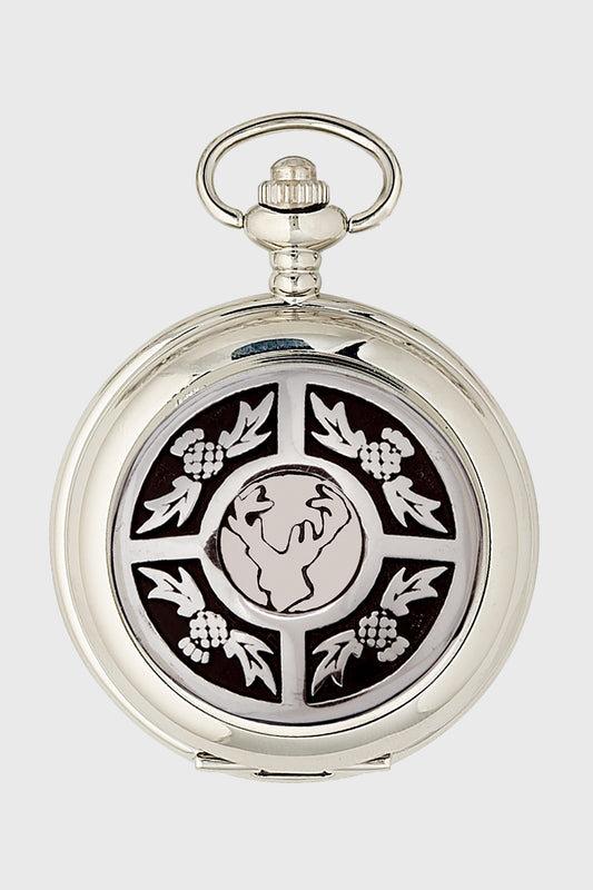 Thistle and Stag Pocket Watch