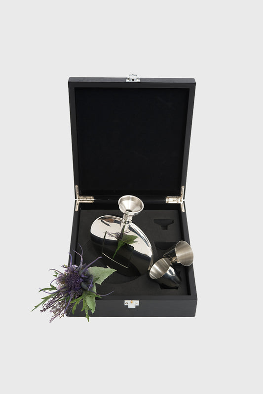 Pride Circular Hip Flask Set