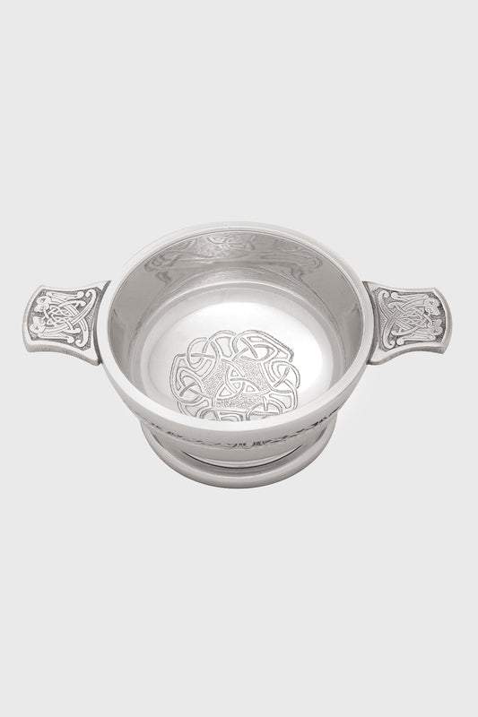 Quaich With Celtic Knotwork