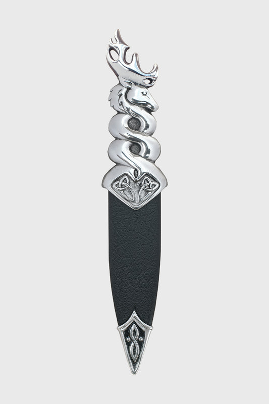 Glenfinnan Stag Sgian Dubh - Polished