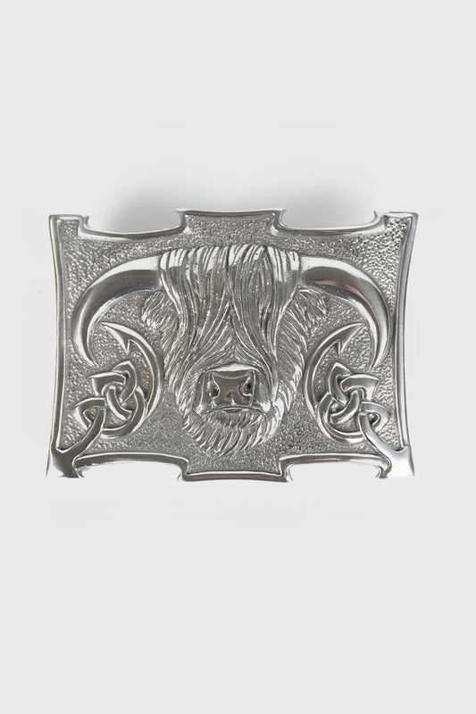 Highland Coo Belt Buckle