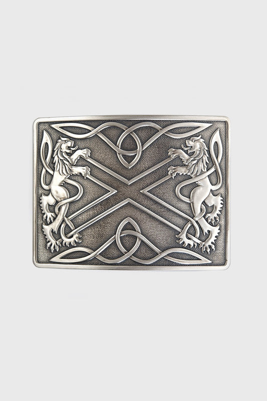 Highland Saltire Belt Buckle