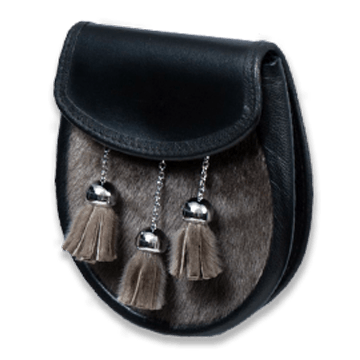 Black Semi Dress Sporran