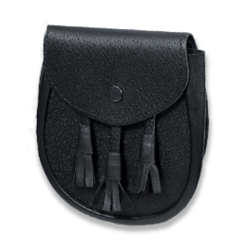 Black Leather Day Sporran