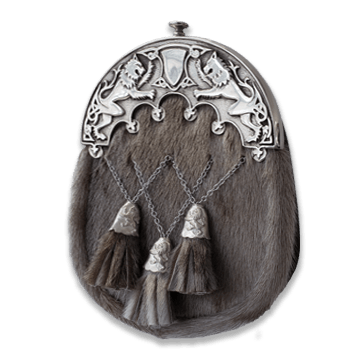 Mid Grey Pride Dress Sporran