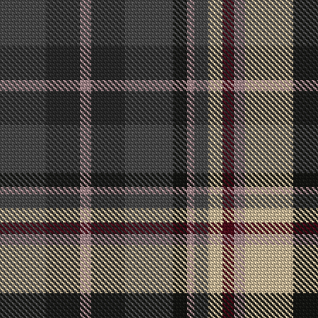 Clunie Burn Charcoal Tartan