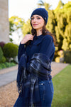 Navy Pride Wool & Cashmere Beanie