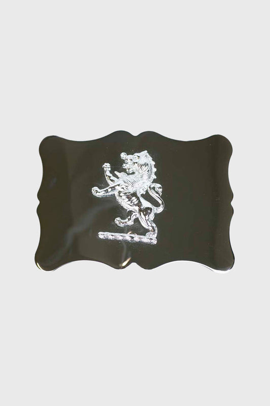 Lion Belt Buckle - Polished Finish