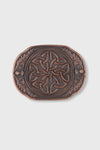 Elegant Celtic Trinity Pewter Kilt Buckle