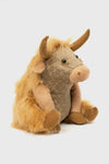 Angus Highland Cow Doorstop