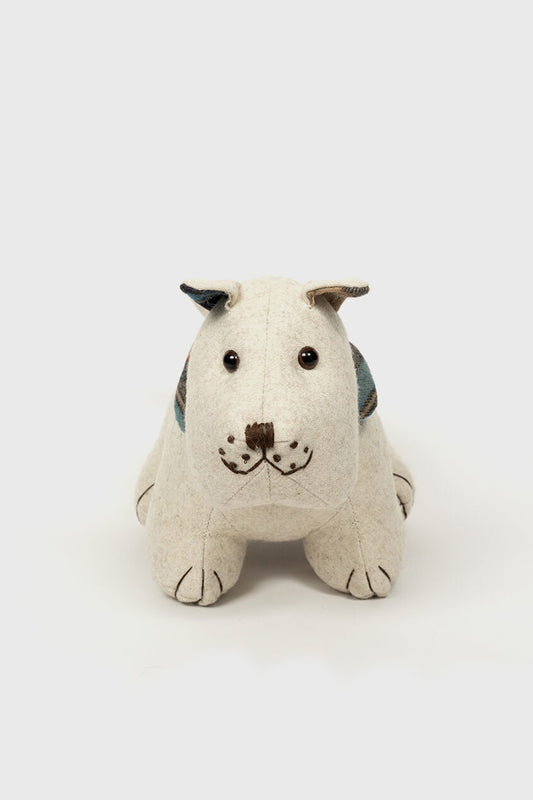 Plaid Westie Doorstop