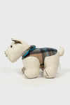 Plaid Westie Doorstop