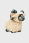 Plaid Mackenzie Sheep Doorstop