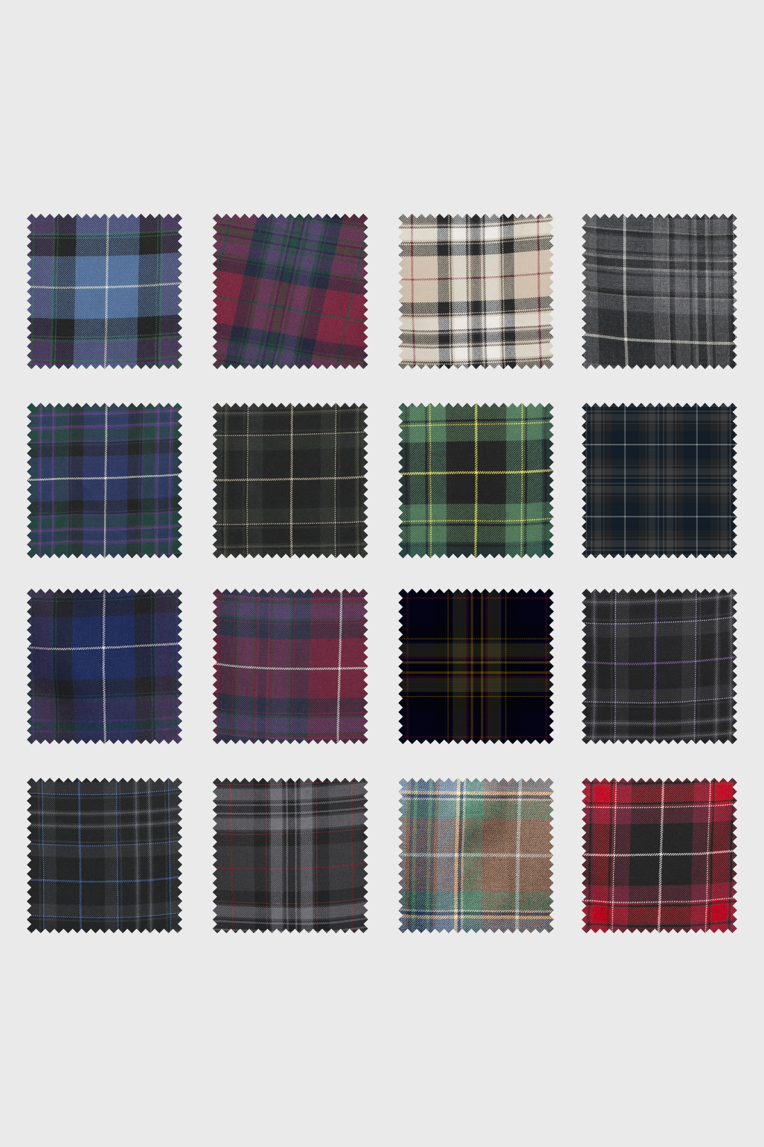 Tartan Fabric & Ribbon