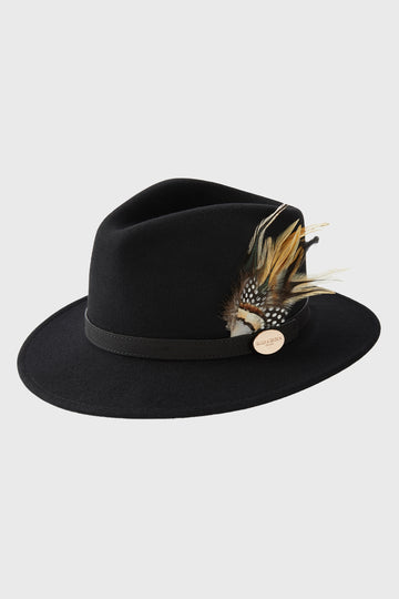 Black Suffolk Fedora