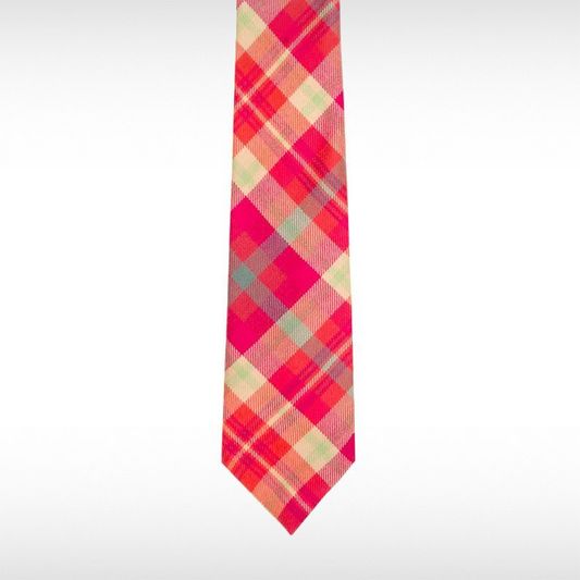 Highland Rose Tartan Tie