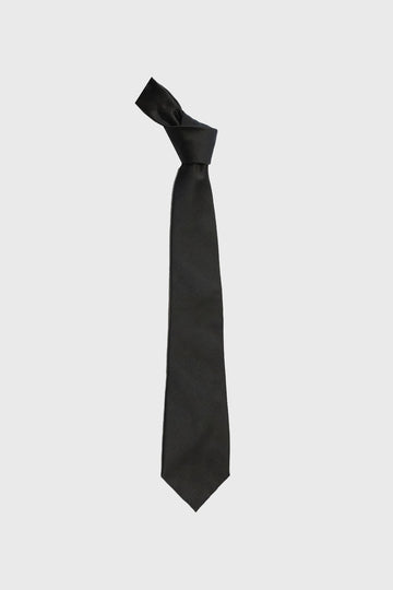 Black Straight Tie