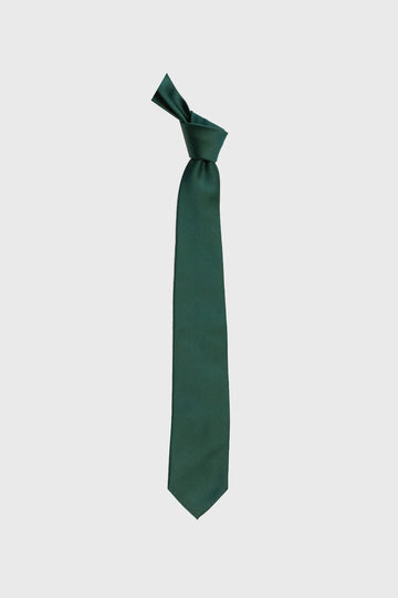 Bottle Green Straight Tie