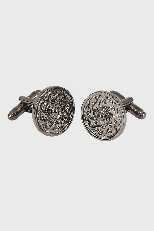 Celtic Cufflinks - Black