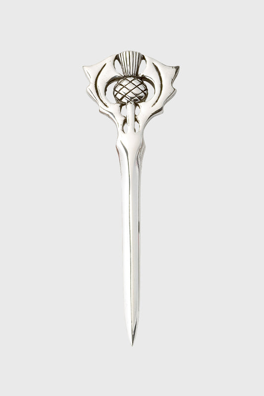 Thistle Crest Kilt Pin