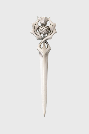 Twisted Leaf Thistle Kilt Pin