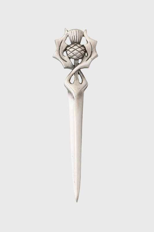 Twisted Leaf Thistle Kilt Pin
