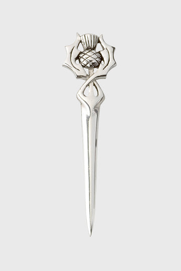 Twisted Leaf Thistle Kilt Pin