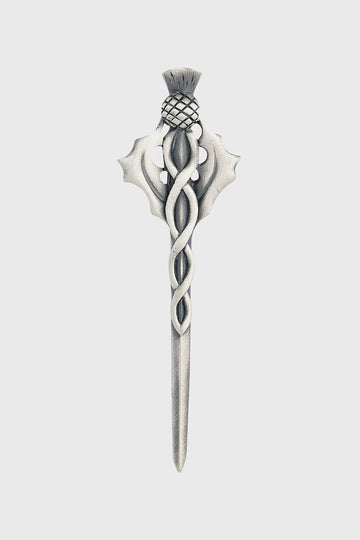 Scottish Thistle Kilt Pin - Matt
