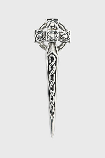 Celtic Cross Kilt Pin