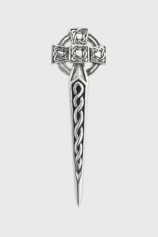 Celtic Cross Kilt Pin