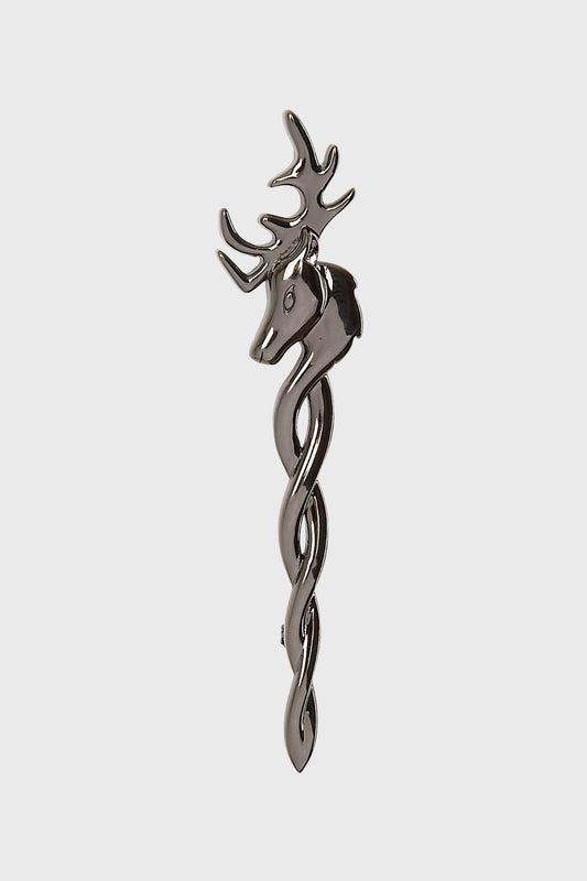 Stag Twist Kilt Pin