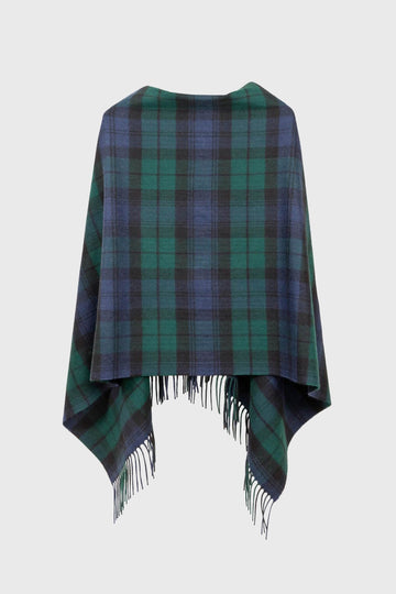 Black Watch Modern Poncho
