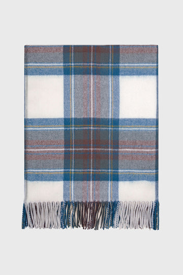 Stewart Blue Dress Tartan Blanket