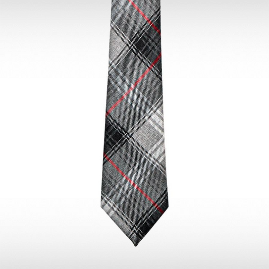 Lochcarron Graphite Tartan Tie