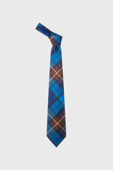 Buchanan Blue Modern Tartan Tie
