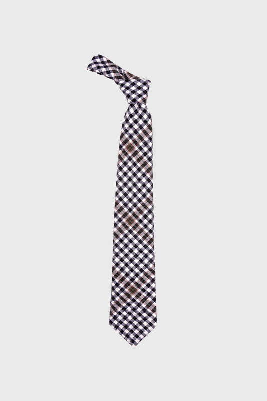Burns Check Tartan Tie