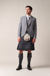 *Ex-Hire* Grey Granite Kilt
