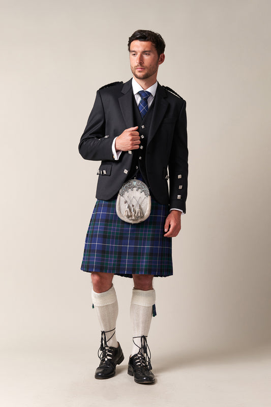 Outfit Builder - Handmade Kilt - Highland Pride of Scotland - Mediumweight Cloth