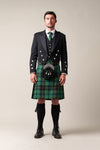 Outfit Builder - Handmade Kilt - Pride of Ireland - Mediumweight Cloth