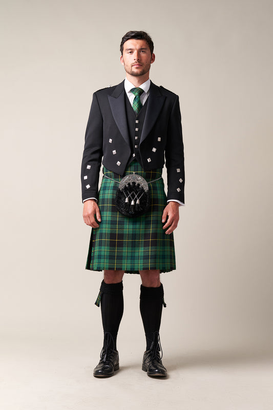 Outfit Builder - Handmade Kilt - Pride of Ireland - Mediumweight Cloth