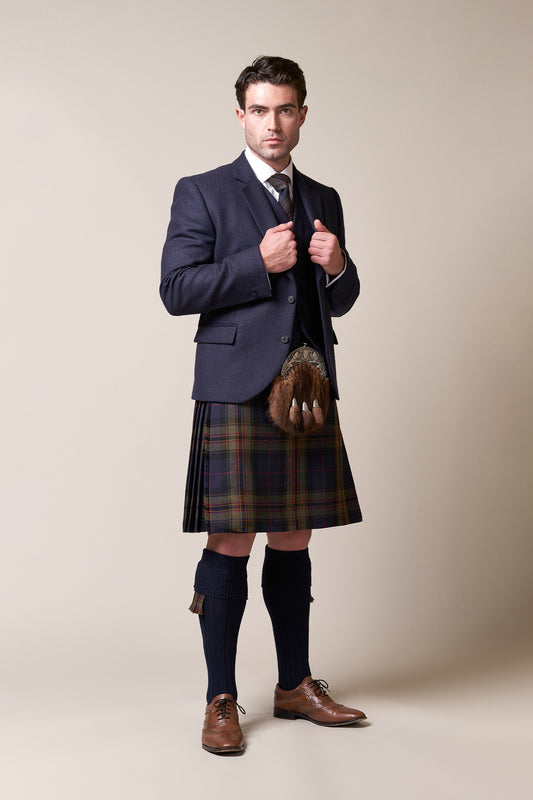 Outfit Builder - Handmade Kilt - Noble Pride of Scotland - Mediumweight Cloth