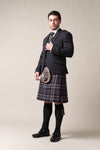 Outfit Builder - Handmade Kilt - Silver Pride of Scotland - Mediumweight Cloth